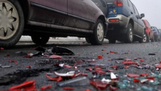 Верижна катастрофа на пътя Созопол – Бургас