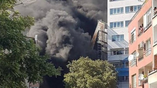 Голям пожар в бургаски квартал
