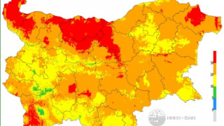 Екстремален индекс за пожари в 12 области