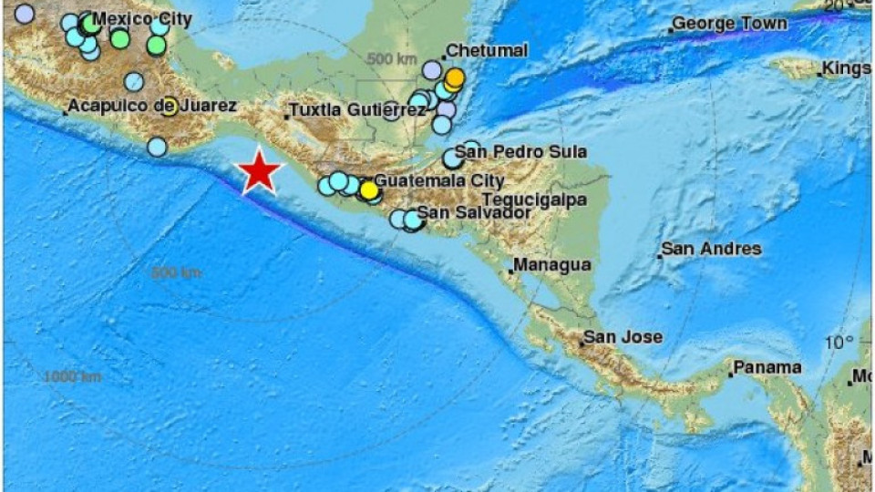 8 по Рихтер тресна Мексико, чака се цунами | StandartNews.com