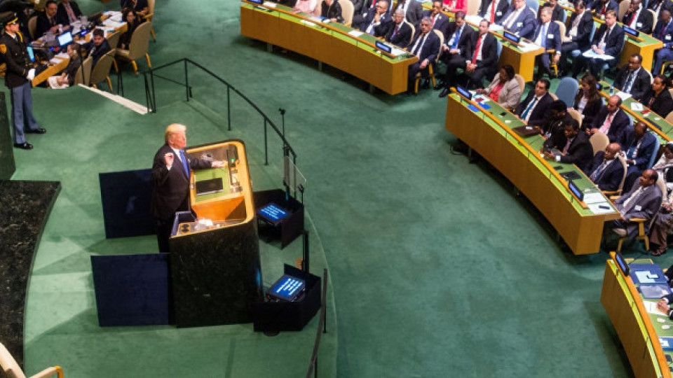 Призовава за мир, заплашващ с  война: Тръмп говори пред ООН | StandartNews.com