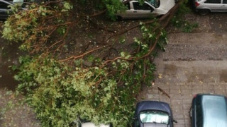 Срути се таванът на НАП в Пловдив заради порой
