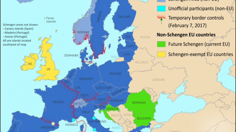 Докладчикът по Шенген: България трябва да влезе | StandartNews.com