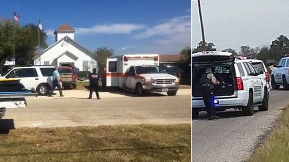 Кървава баня при стрелба в църква в Тексас | StandartNews.com