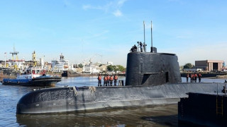 От сряда не могат да намерят изчезнала аржентинска подводница с 44 души екипаж