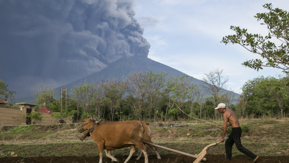 Десетки полети отменени заради вулкана на Бали | StandartNews.com