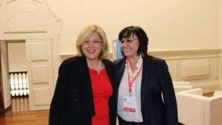 Нинова на среща с еврокомисар Крецу на Съвета на ПЕС
