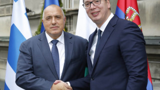 Борисов, Ципрас, Тудосе и президентът Вучич на среща в Белград (СНИМКИ)