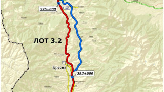Възложиха изготвянето на устройствен план за лот 3.2 на магистрала „Струма”