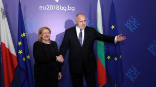 Борисов обсъди акцентите на председателството с президента на Малта