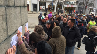 София подкрепи Пловдив с протест за доктора, убил крадеца