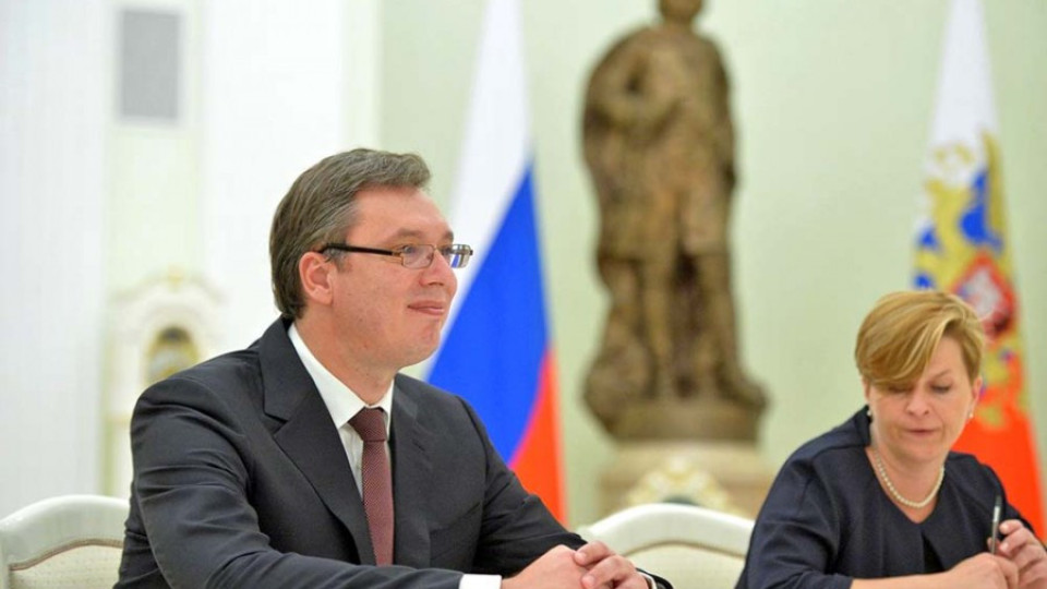 Путин отсвири Вучич, седял "на два стола" | StandartNews.com