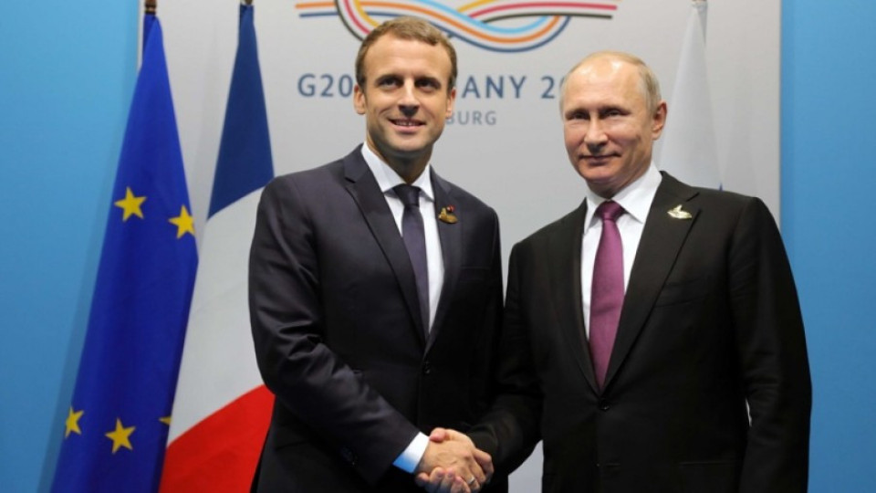 Макрон и Путин си стиснаха ръцете "за" иранската сделка | StandartNews.com