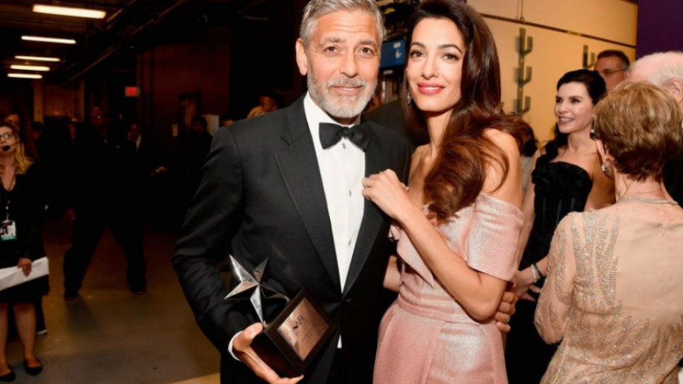 Голямо признание за Джордж Клуни, Амал сияе от щастие до него | StandartNews.com