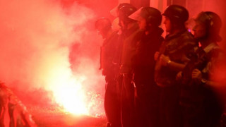 Македонци излязоха на протест срещу смяната на името