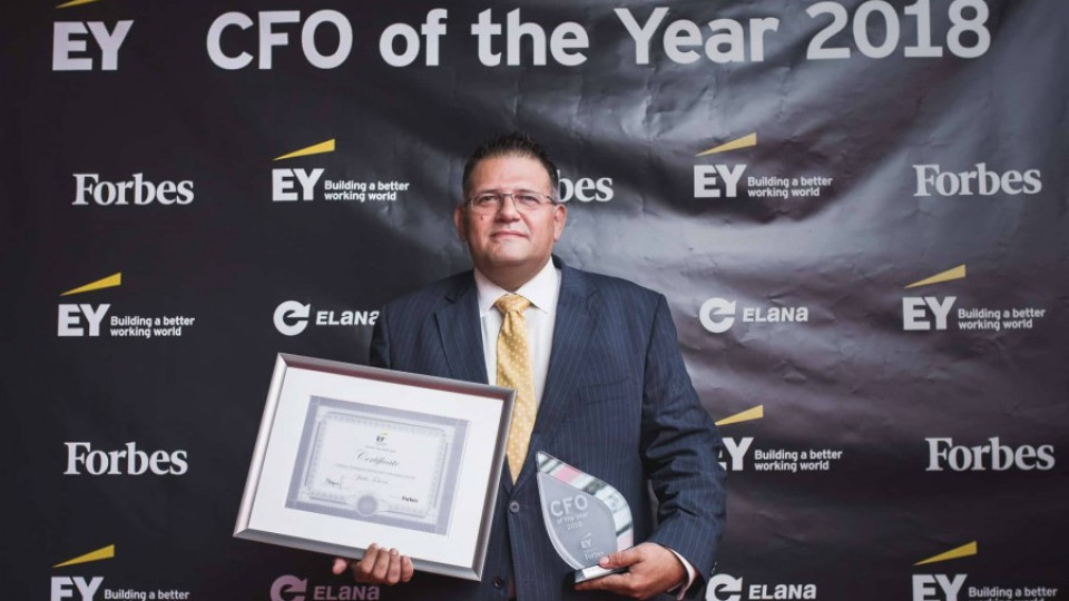 Живко Тодоров от Fibank с престижна награда от CFO of the Year 2018 | StandartNews.com