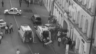 Пиян гази пешеходци край Червения площад в Москва