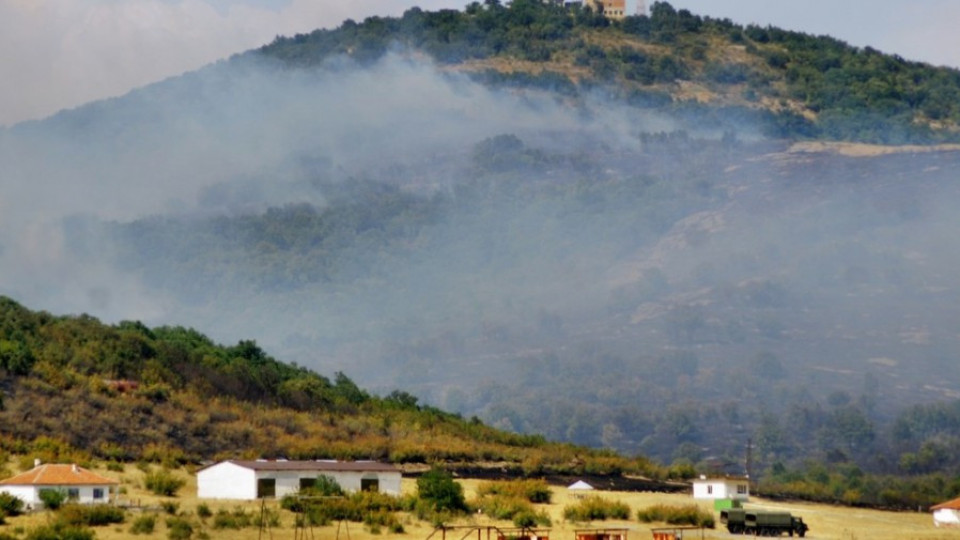 Голям пожар се разгоря в парк „Бакаджика” в Ямбол | StandartNews.com