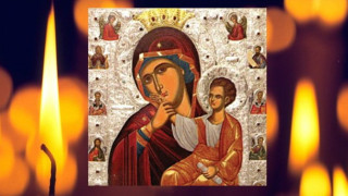 Богородица Утешителка оживяла пред смаяния поглед на игумена