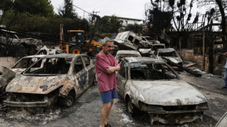 Българин в района на пожарите в Гърция: Единственият ни шанс беше да влезем в морето