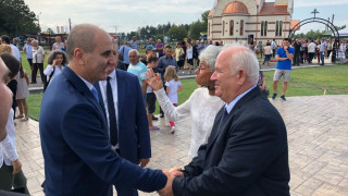Цветан Цветанов поздрави гражданите на Бяла за откриването на храма Св. Пантелеймон