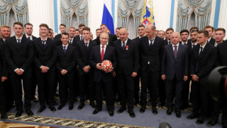Путин връчи държавни отличия на руските герои от Мондиала 