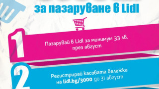 Десетки хиляди кандидати за награди от Lidl регистрирани само за две седмици