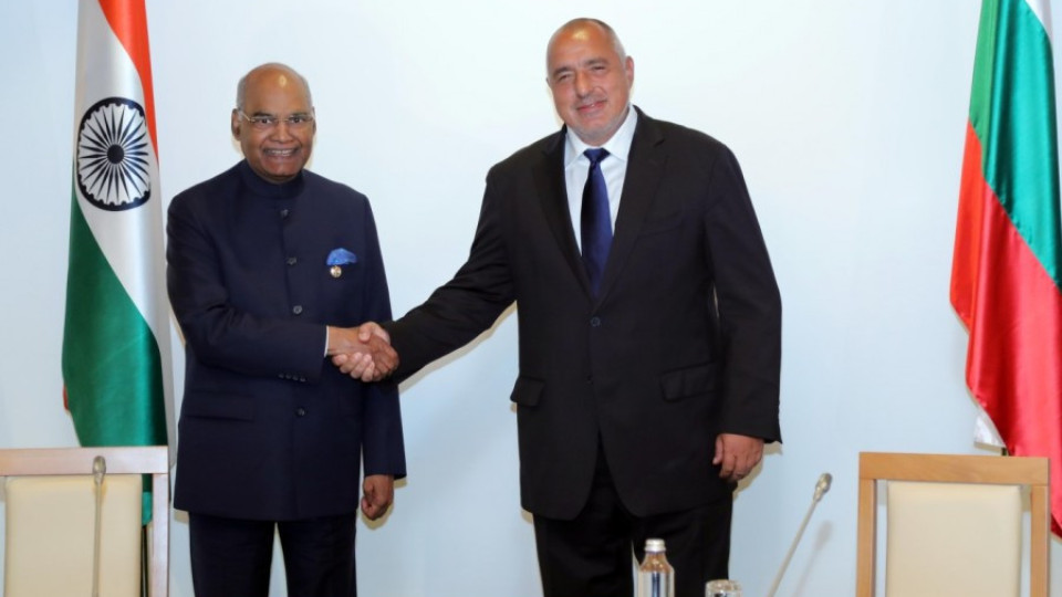 Борисов прие президента на Индия | StandartNews.com