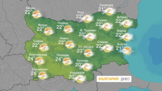 Днес може да превали в източните райони