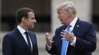 Тръмп: Французите щяха да  говорят немски, ако не бяха САЩ