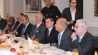 КРИБ се срещна с посланици и дипломати от ЕС в България