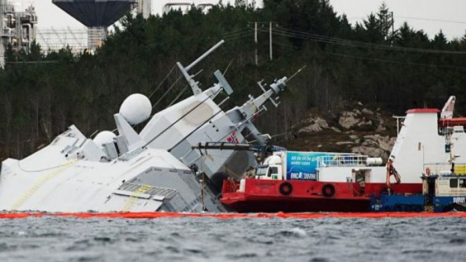 Грешка на навигатора потопила норвежкия боен кораб | StandartNews.com