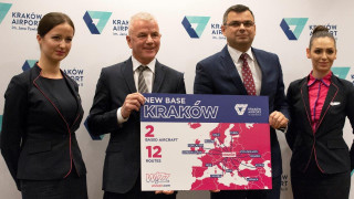 Wizz Air открива 26-та база в Краков