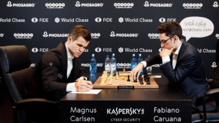 Карлсен и Каруана поставиха рекорд в Лондон