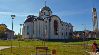 Новата черква "Св.Дух" в Монтана отворена за богомолци