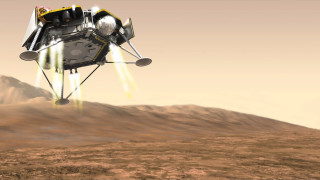 Робот на НАСА кацна на Марс