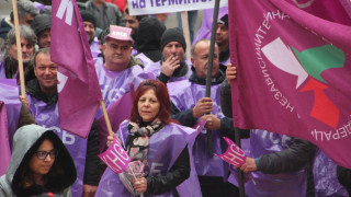 На митинга: ТЕЦ "Марица-изток 2" ще продължи да работи