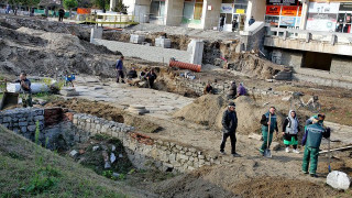 Разкриха римска улица на 20 века в Пловдив