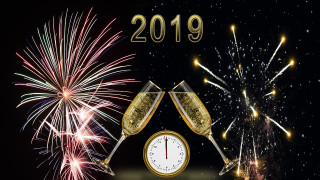 Честита Нова година! Здраве и успехи през 2019!