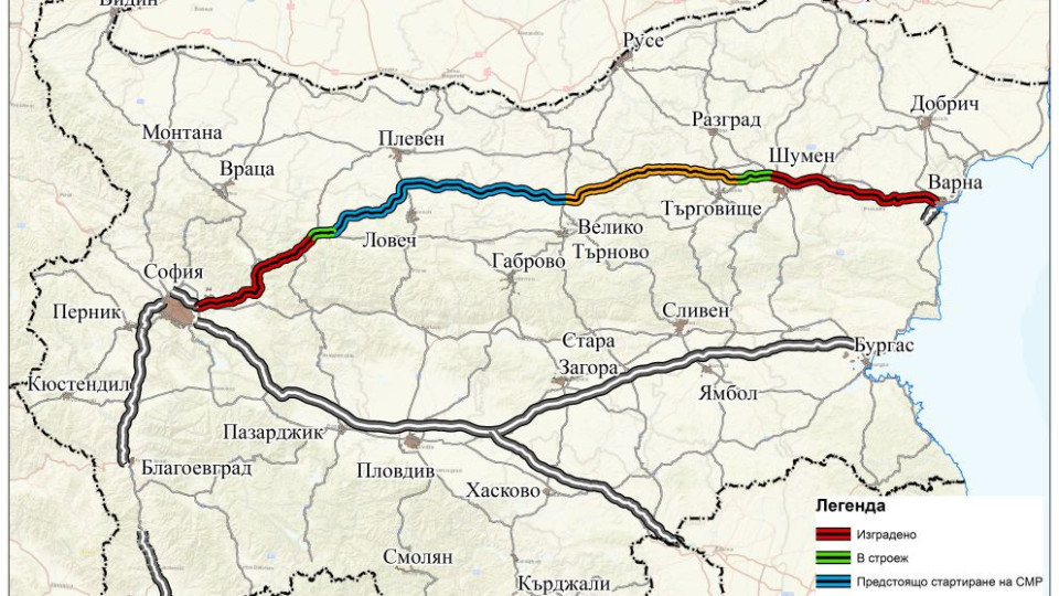 Държавното "Автомагистрали" ще строи 134 км от „Хемус“ | StandartNews.com