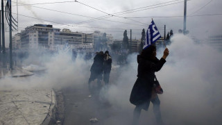 10 ранени при протестите в Атина /СНИМКИ/