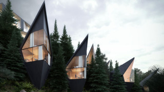 Италианска фирма строи къщи върху дървета