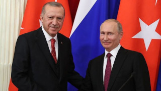 Ердоган и Путин заедно на опера в Москва