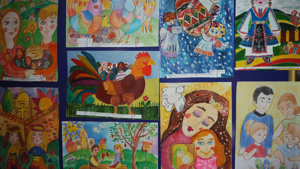 970 деца от Разград и Варна рисуваха Великден | StandartNews.com