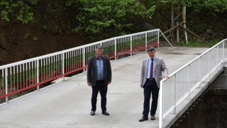 Кмет инспектира реконструирания мост за Любино