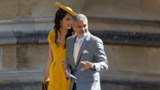 Клуни не иска да е кръстник на бебето на Меган