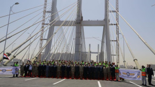В Египет откриха най-широкия висящ мост в света