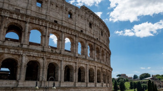 Глава на римска богиня откриха до Колизеума