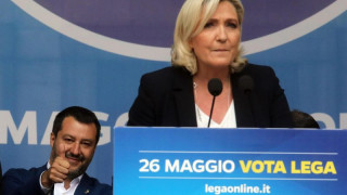 Партията на Льо Пен води на изборите във Франция