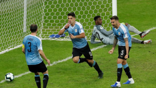 Уругвай направи 2:2 с Япония на "Копа Америка"